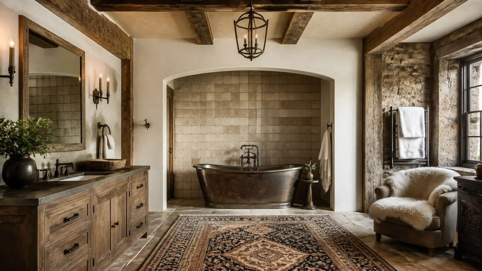Rustic Bathroom