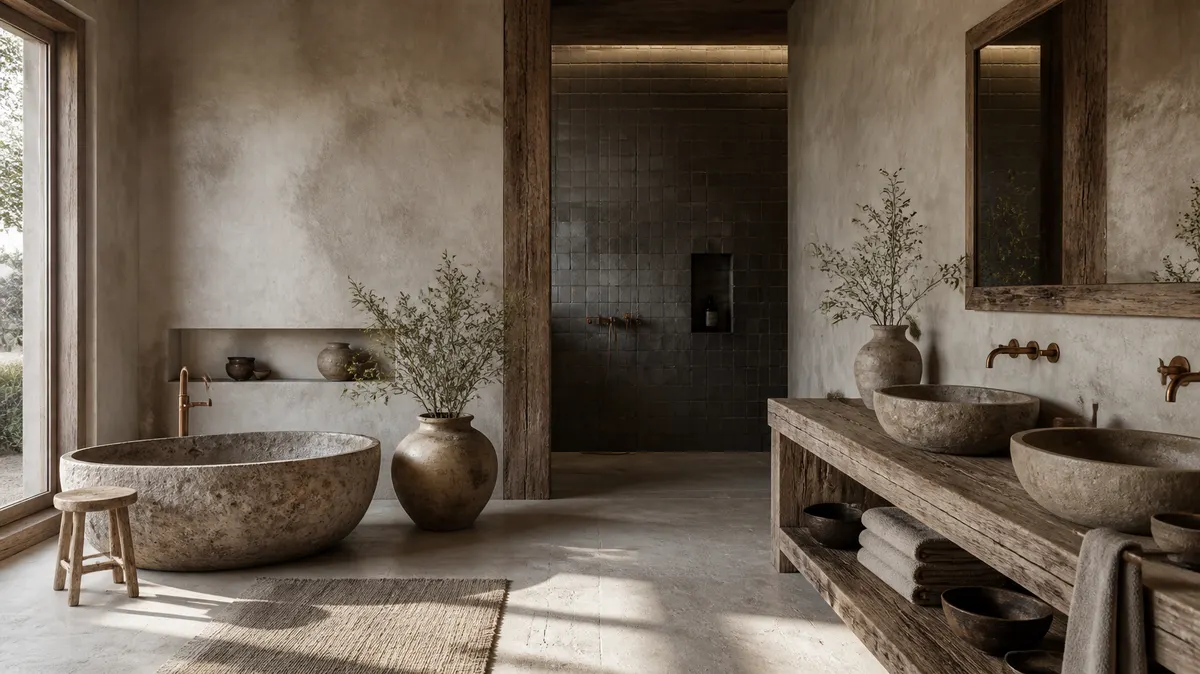 Wabi-Sabi Bathroom