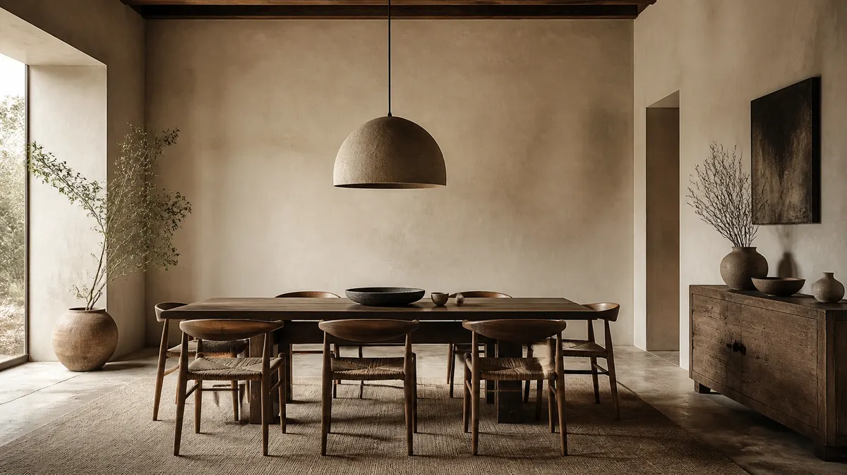 Wabi-Sabi Dining Room