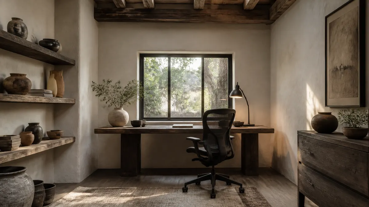 Wabi-Sabi Home Office