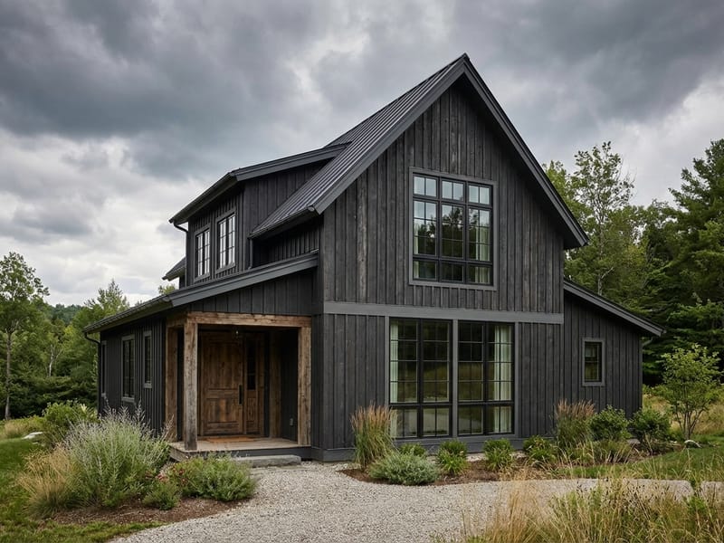 Barnhouse Facade style facade design — example | GenRoom