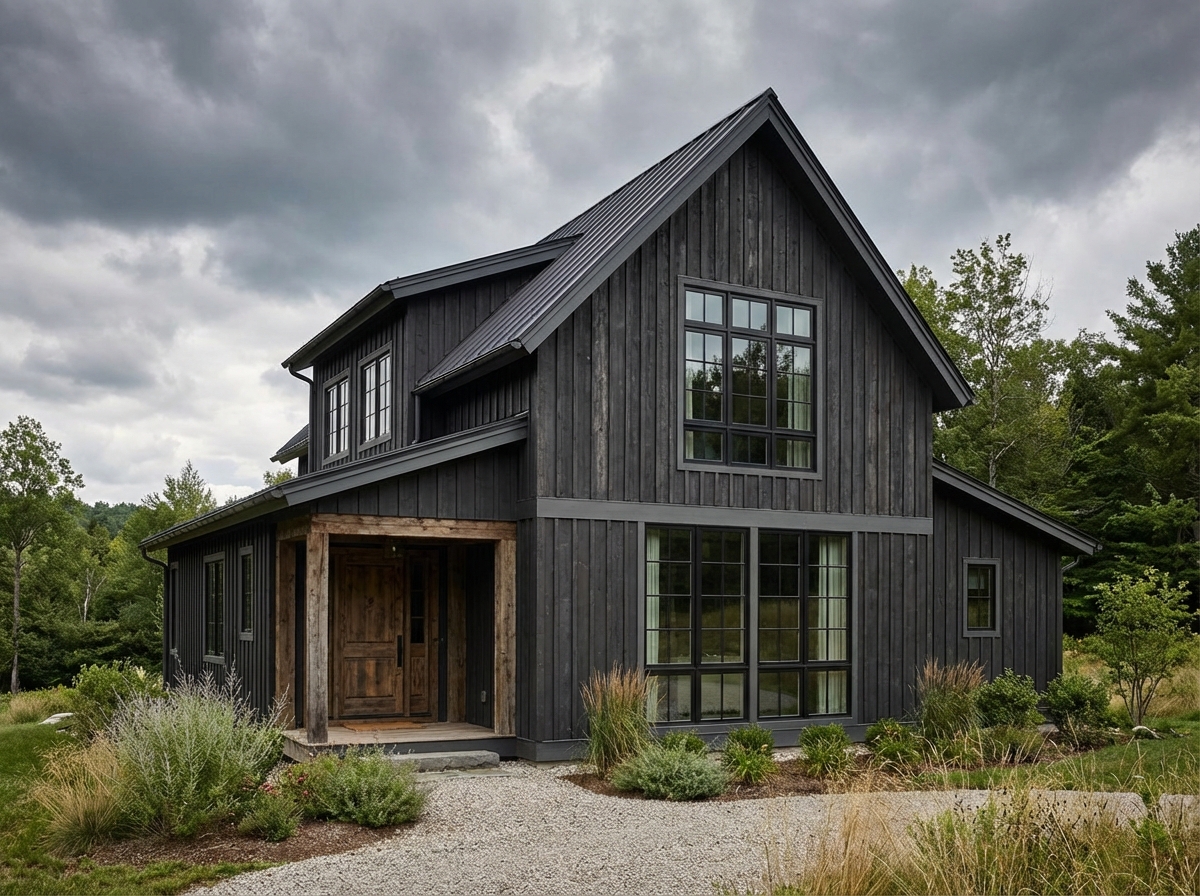Barnhouse Facade style facade design — example | GenRoom