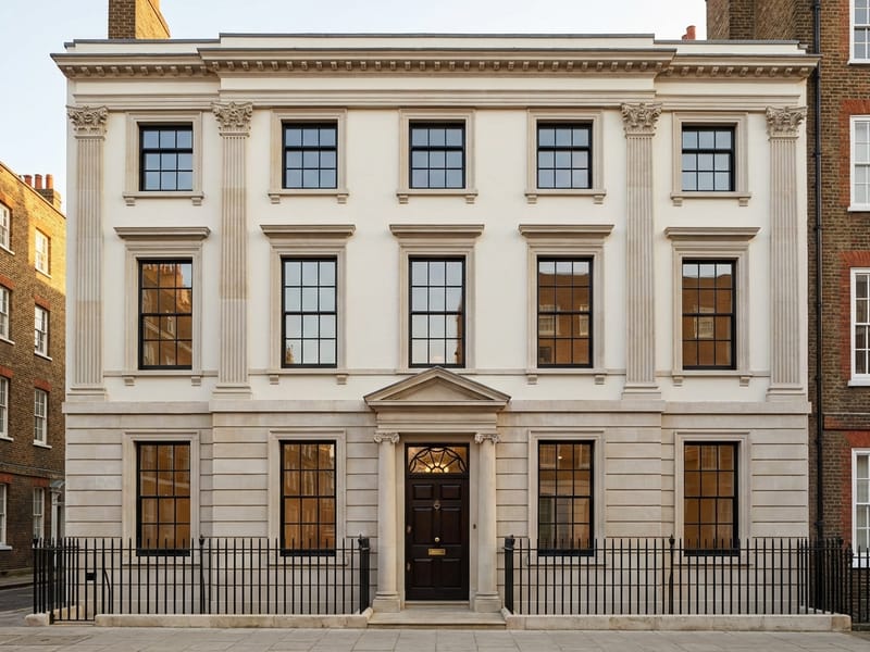 Classic Facade style facade design — example | GenRoom
