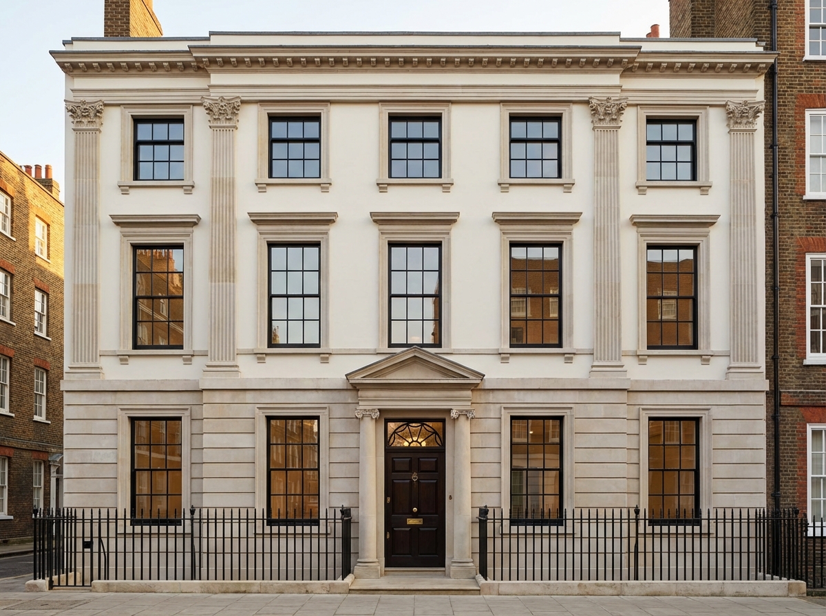 Classic Facade style facade design — example | GenRoom