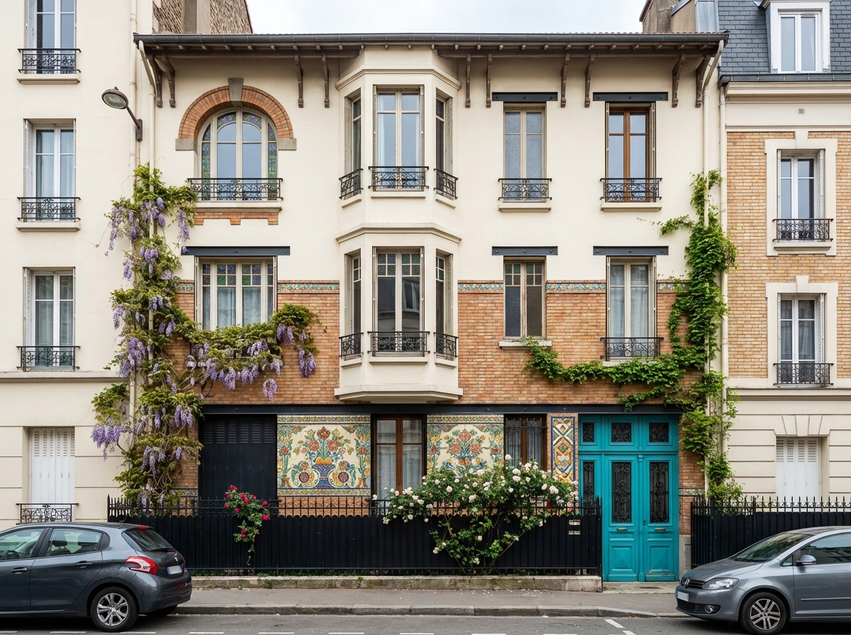 Eclectic Facade style facade design — example | GenRoom