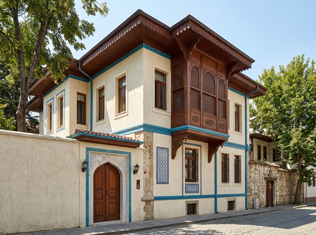 Ottoman Facade style facade design — example | GenRoom