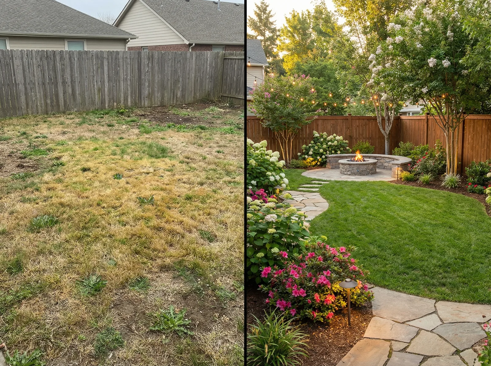 AI landscape design by GenRoom